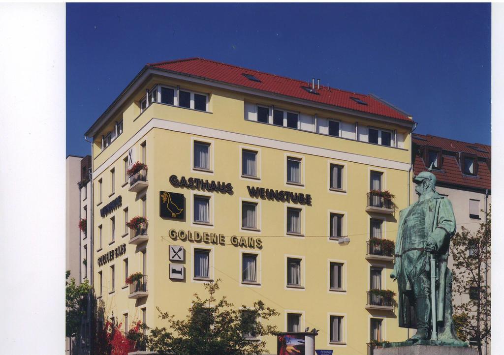 Hotel Goldene Gans 曼海姆 外观 照片